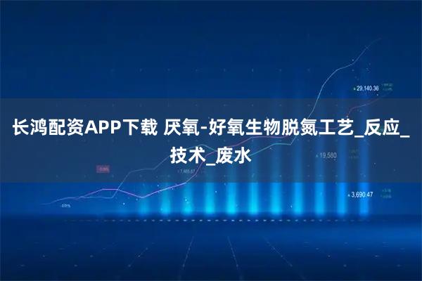 长鸿配资APP下载 厌氧-好氧生物脱氮工艺_反应_技术_废水